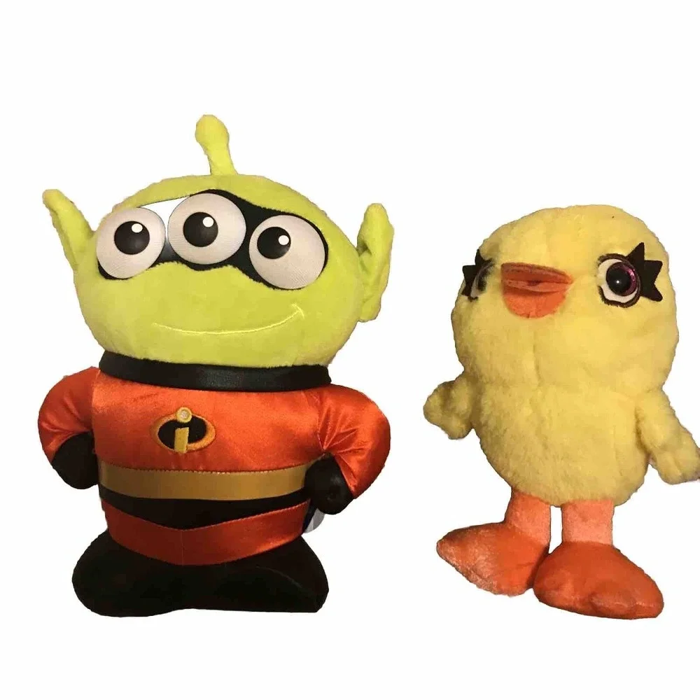 Pixar Incredibles Disney Plush Toy Story Alien 2020 Ducky Plush 9